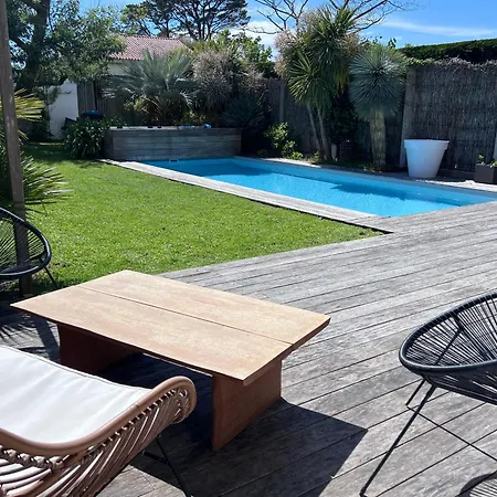 Nyaraló Maison 900m Plage Avec Piscine *